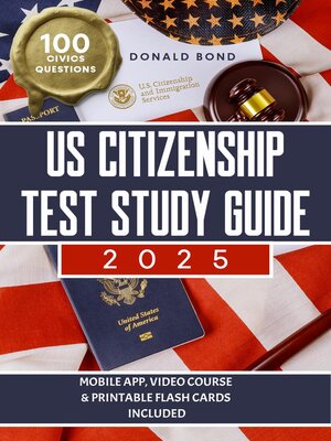 cover image of US Citizenship Test Study Guide 2023